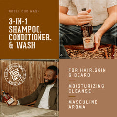 18.21 Man Made rich lather foam demonstrating effective clean and hydration
