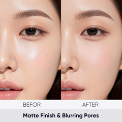 2CHILL soft puff with powder demonstrating smooth application and comfortable finish