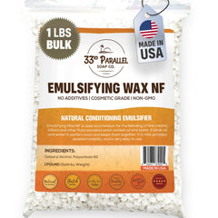 33RD PARALLEL SOAP CO. front packaging showing resealable bag and product benefits
