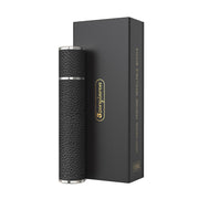 3zorqinron front view of black atomizer showing sleek design and portable benefit