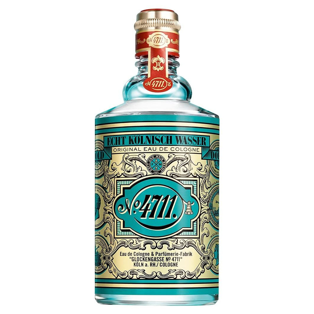 4711 original front bottle showing elegant Molanus splash and instant freshness