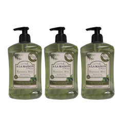 A LA MAISON front packaging showing rosemary mint labels and natural benefits