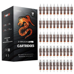 A-minusone front packaging showing sealed 50-piece mixed cartridge kit and convenience