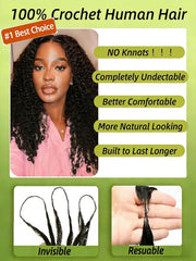 Aailvmey close-up of feather curly texture highlighting soft, tangle-resistant curls