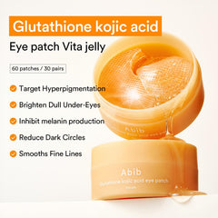 Abib jelly patch texture detail highlighting hydrating finish