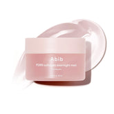 Abib jar front view showing product and firming benefit