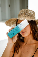 Absolutely Natural texture close-up showing lightweight, fast-absorbing benefit