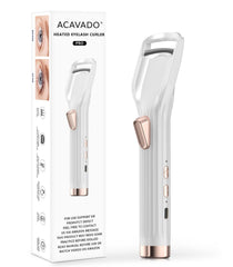 Acavado front view showing white-gold body and ergonomic shape for quick styling