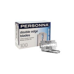AccuTec Personna blade edge close-up highlighting fine edge for smooth shaves