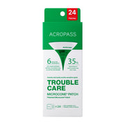 Acropass front packaging showing product benefits and count