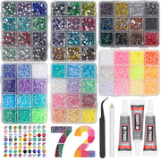 Acrridi front packaging kit showing contents and color variety