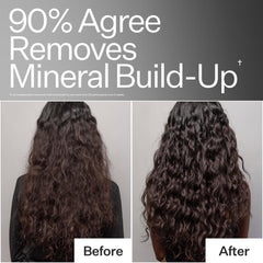 ACT+ ACRE foam texture on palm demonstrating gentle lather and effective buildup removal