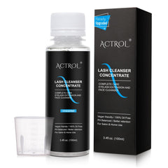 ACTROL front bottle view showing clean unlabeled concentrate packaging and professional use benefit