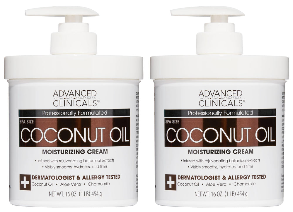Advanced Clinicals front jar showing packaging and hydrating benefits
