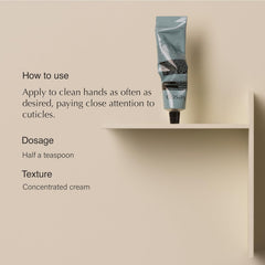 Aesop back label with ingredients list and usage guidance for clarity