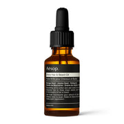 Aesop front bottle view showing sleek packaging and compact size benefit