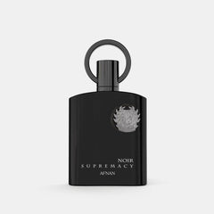 Afnan label detail close-up highlighting premium finish and readability