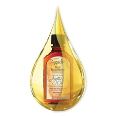 Agadir argan oil being applied to hair for smoother, frizz-free results