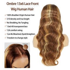 Agairl detail of body wave texture showing soft movement and shine