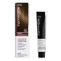AGEbeautiful front packaging showing 6NNG shade and benefits