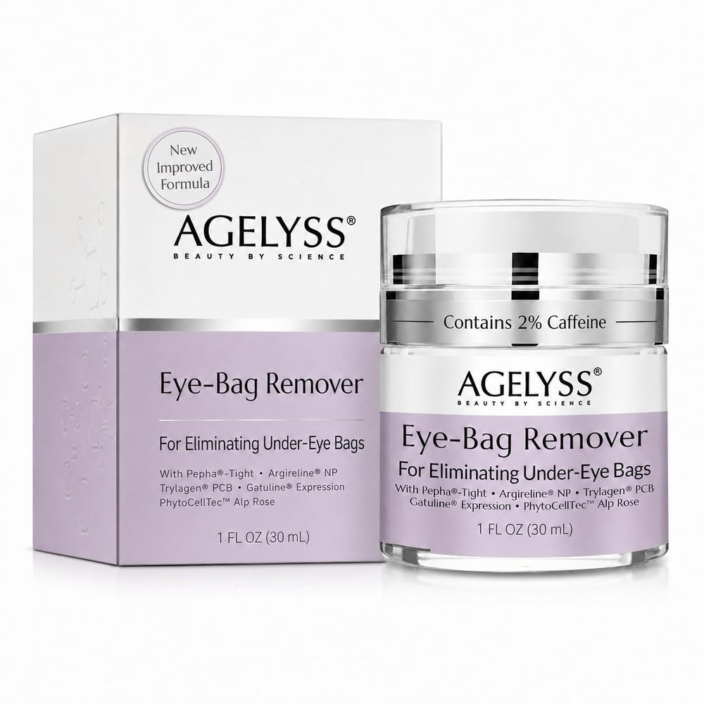 Agelyss front packaging showing product and benefits