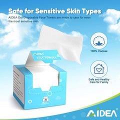 AIDEA close-up fabric texture highlighting softness and absorbency benefits