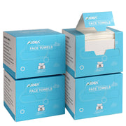 AIDEA front packaging showing four boxed 50-count packs, convenient storage benefit