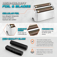 AIJALY foil and cutters in packaging demonstrating ready-to-install convenience
