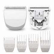 AIJALY front view of replacement blades showing packaging and fit benefit