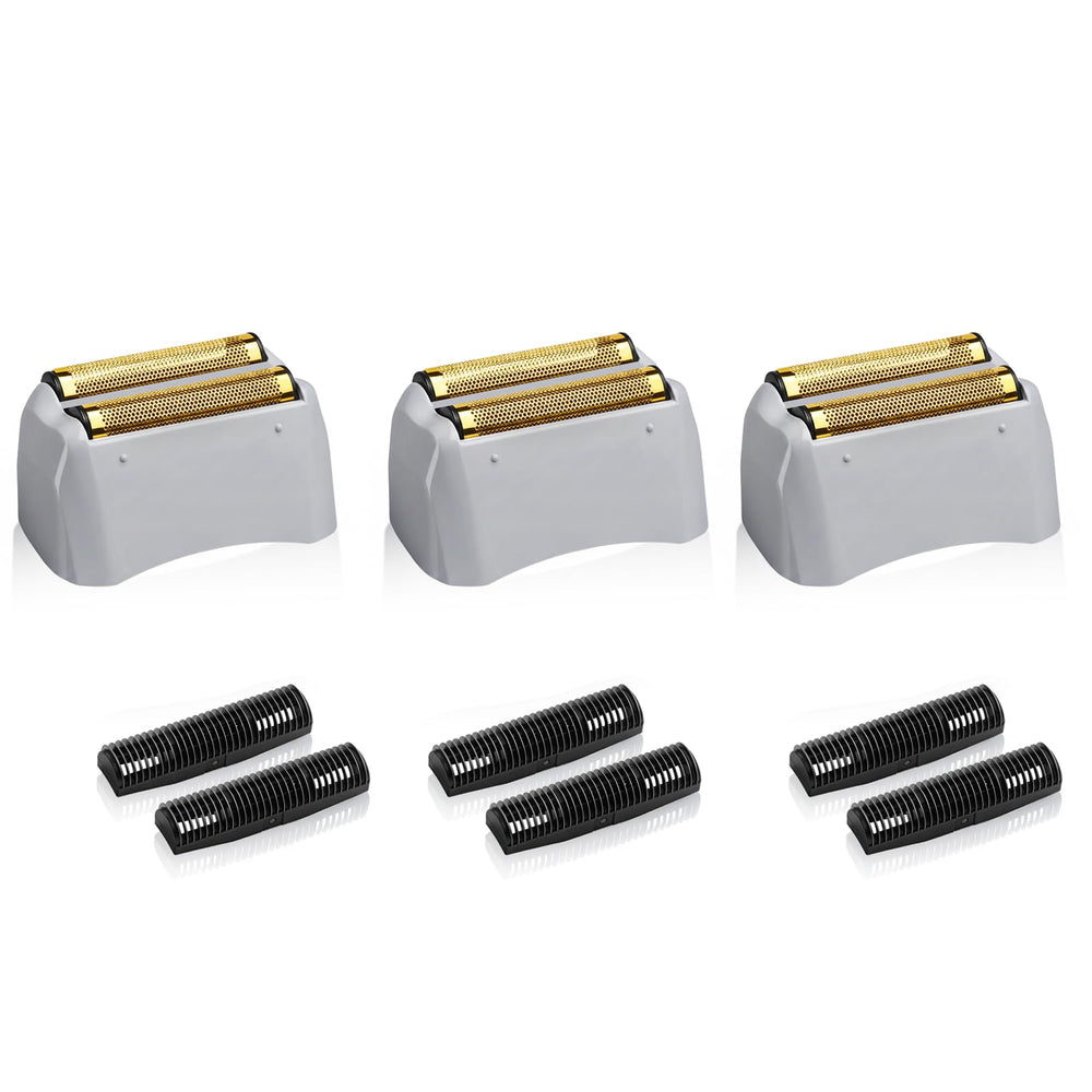 AIJALY front packaging of replacement foil and cutter showing compatibility benefit