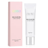 AILLSA bottle front view showing 30g gel glue and clear finish benefit