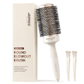 AIMIKE NaturaVol front view showing brush shape and ceramic barrel for efficient drying