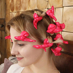 Aimin Hair satin cover close-up highlighting smooth texture and less frizz