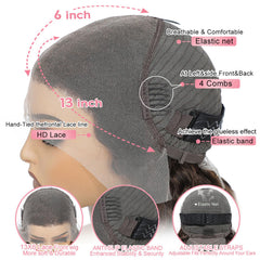 Aimking side profile on mannequin showing length, volume, and wave pattern