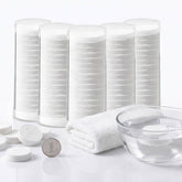 AK-SHIP front packaging showing 100-piece refill and clear cylinder benefit hygiene