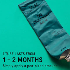 AKT balm being applied underarm offering targeted, long-lasting odour protection