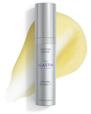 ALASTIN front packaging showing 1.0 oz bottle and product clarity, highlights brand trust