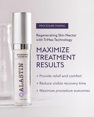 ALASTIN Skincare tube close-up highlighting label and clinical positioning benefit