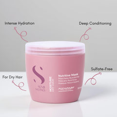 ALFAPARF MILANO applying mask in shower for easier detangling benefit