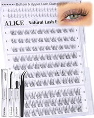 ALICE front packaging displaying full clusters kit and tools for easy salon results