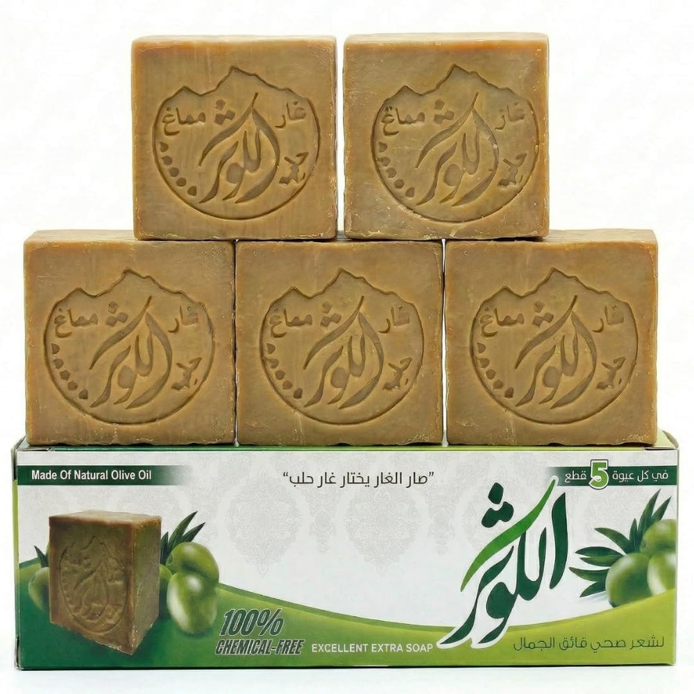ALKAWTHAR front packaging of five bars showing set value and natural appeal