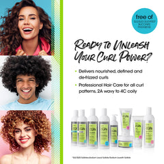 ALL ABOUT CURLS applying conditioner to curly hair for easier detangling