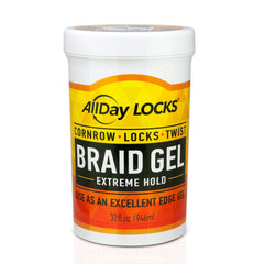 AllDay Locks jar front label showing product name and size for quick ID and trust