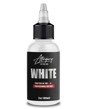 Allegory white front label showing brand and product clarity benefit