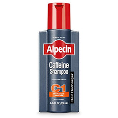 Alpecin C1 close-up pour and lather demonstrating energizing foam benefit