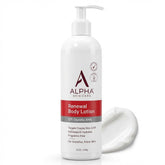 Alpha front bottle shot showing label and 12 oz size for clear identification and trust