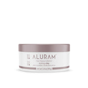 ALURAM front packaging showing clean-beauty styling clay benefits