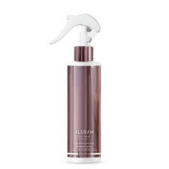 ALURAM bottle front packaging showing sleek label and high-shine promise