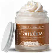 Amallow Clean Cloud front jar showing branding and 4 fl oz size for easy identification and shelf appeal