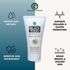Amazing Herbs close-up cream texture showing smooth absorbent finish